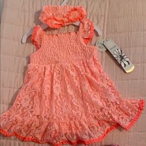 NWT! Daisy Fuentes baby girl dress 3/6 months